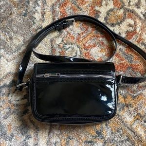 Nylon like Black Purse